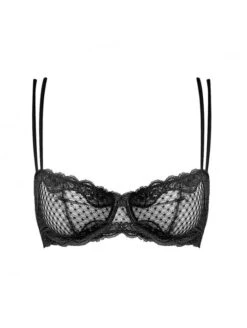 Soutien-gorge Balconnet Noir ZAHA -sous-vêtement boutique soutien gorge balconnet noir zaha 2