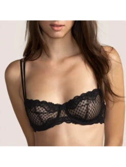 Soutien-gorge Balconnet Noir ZAHA -sous-vêtement boutique soutien gorge balconnet noir zaha 3