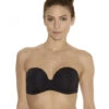 Wacoal Soutien-gorge Bandeau Grand Maintien Noir RED CARPET -sous-vêtement boutique soutien gorge bandeau grand maintien noir red carpet
