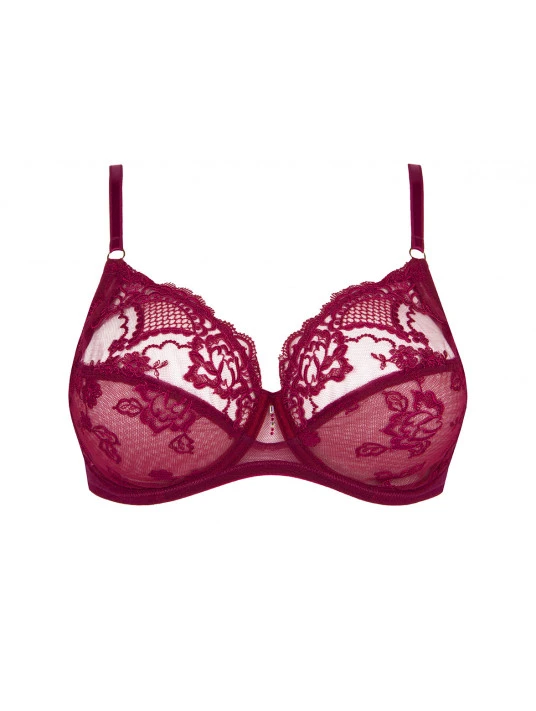 Soutien-gorge Bien-être Fuchsia SUBLIME EN DENTELLE 4 Soutien-gorge Bien-être Fuchsia SUBLIME EN DENTELLE – Image 2
