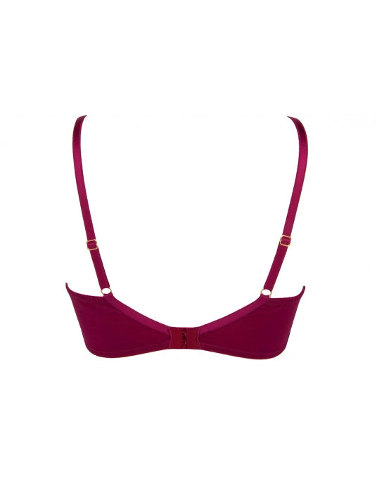 Soutien-gorge Bien-être Fuchsia SUBLIME EN DENTELLE 5 Soutien-gorge Bien-être Fuchsia SUBLIME EN DENTELLE – Image 3