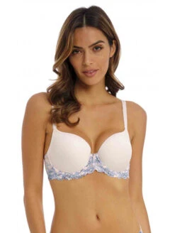 Wacoal Soutien-gorge Contour Armatures Bleu Pastel EMBRACE LACE