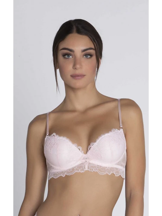 Soutien-gorge Coque Rose SUBLIME EN DENTELLE 3 Soutien-gorge Coque Rose SUBLIME EN DENTELLE