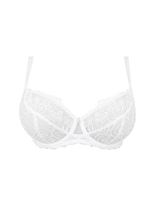 Soutien-gorge Corbeille Blanc CRYSTAL POESIE 4 Soutien-gorge Corbeille Blanc CRYSTAL POESIE – Image 2