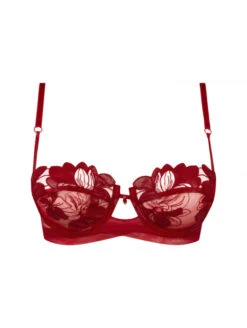 Meilleures ventes -sous-vêtement boutique soutien gorge corbeille rouge glamour couture 1