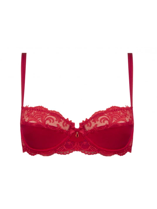 Soutien-gorge Corbeille Rouge SPLENDEUR SOIE 5 Soutien-gorge Corbeille Rouge SPLENDEUR SOIE – Image 3