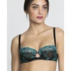 Soutien-gorge Corbeille SECRETE EMERAUDE -sous-vêtement boutique soutien gorge corbeille secrete emeraude