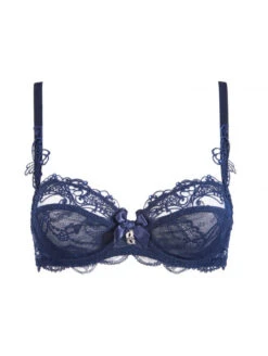 Soutien-gorge Corbeilles Bleu SOIR DE VENISE -sous-vêtement boutique soutien gorge corbeille soir de venise bleu 2