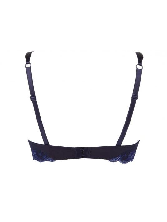 Soutien-gorge Corbeilles Bleu Bermudes SPLENDEUR SOIE 5 Soutien-gorge Corbeilles Bleu Bermudes SPLENDEUR SOIE – Image 3