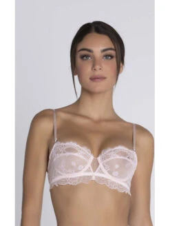 Soutien-gorge Corbeilles Rose SUBLIME EN DENTELLE