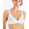 HANRO Soutien-gorge Coton Sans Armatures SENSATION 1 HANRO Soutien-gorge Coton Sans Armatures SENSATION -sous-vêtement boutique soutien gorge coton sans armatures sensation