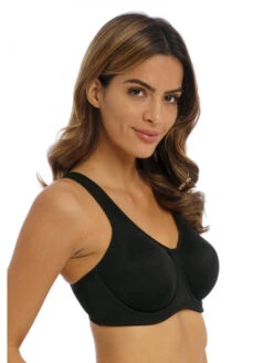 Wacoal Soutien-gorge De Sport Noir SIMONE -sous-vêtement boutique soutien gorge de sport noir simone 2