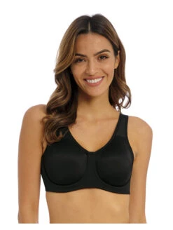 Wacoal Soutien-gorge De Sport Noir SIMONE -sous-vêtement boutique soutien gorge de sport noir simone 4