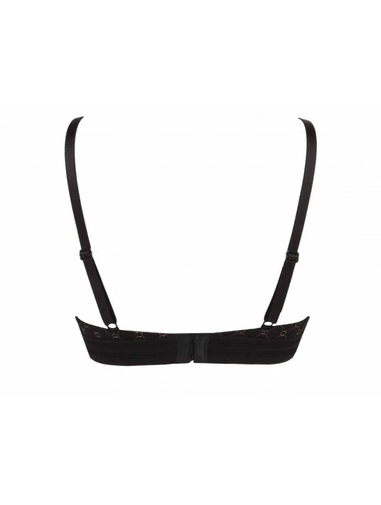 Soutien-gorge Emboitant Noir BIJOU DU JOUR 4 Soutien-gorge Emboitant Noir BIJOU DU JOUR – Image 2
