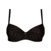Soutien-gorge Emboitant Noir BIJOU DU JOUR -sous-vêtement boutique soutien gorge emboitant noir bijou du jour