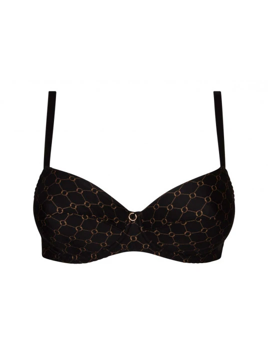 Soutien-gorge Emboitant Noir BIJOU DU JOUR 3 Soutien-gorge Emboitant Noir BIJOU DU JOUR
