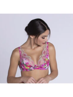 Soutien-gorge Glamour ENVOLEE DE FLEURS -sous-vêtement boutique soutien gorge glamour envolee de fleurs 2