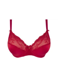Soutien-gorge Grand Maintien Rouge SPLENDEUR SOIE 8 Soutien-gorge Grand Maintien Rouge SPLENDEUR SOIE -sous-vêtement boutique soutien gorge grand maintien rouge splendeur soie 2