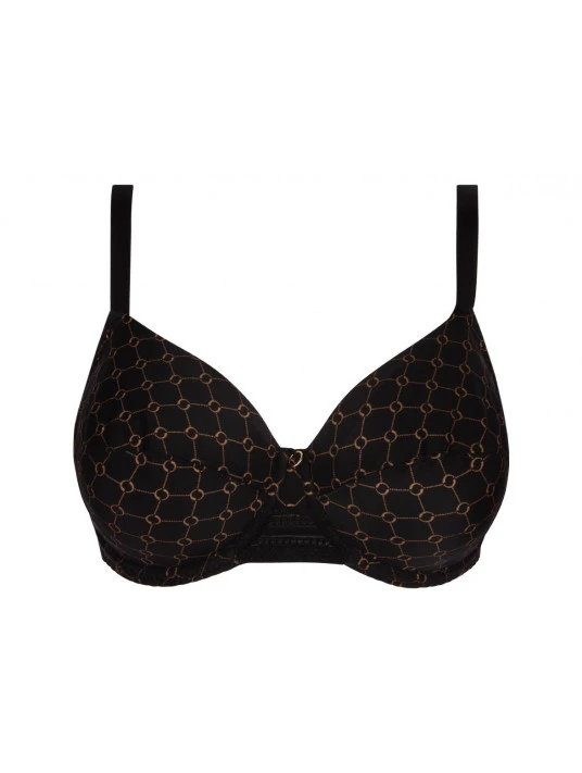 Soutien-gorge Maintien Noir BIJOU DU JOUR 4 Soutien-gorge Maintien Noir BIJOU DU JOUR – Image 2