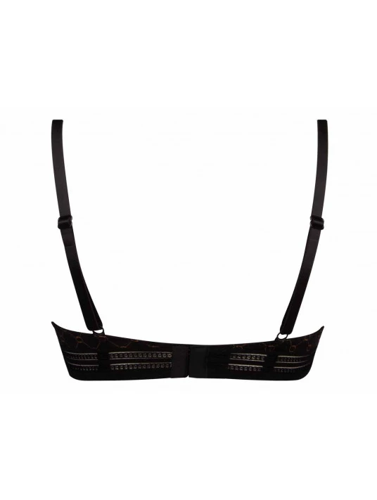 Soutien-gorge Sans Armatures Noir BIJOU DU JOUR 4 Soutien-gorge Sans Armatures Noir BIJOU DU JOUR – Image 2