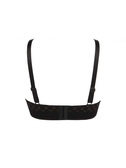 Soutien-gorge Sans Armatures + Noir BIJOU DU JOUR 4 Soutien-gorge Sans Armatures + Noir BIJOU DU JOUR – Image 2