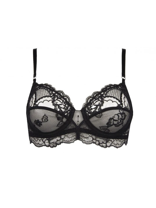 Soutien-gorge Emboitant Noir SUBLIME EN DENTELLE 6 Soutien-gorge Emboitant Noir SUBLIME EN DENTELLE – Image 4