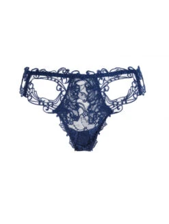 String Sexy Bleu SOIR DE VENISE -sous-vêtement boutique string sexy bleu soir de venise 4