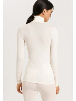 HANRO Top Manches Longues Col Roulé LAINE ET SOIE 12 HANRO Top Manches Longues Col Roulé LAINE ET SOIE -sous-vêtement boutique top manches longues col roule laine et soie 4